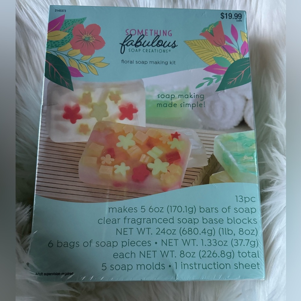FLORAL SOAP MAKING KIT 💐🌸🌹
